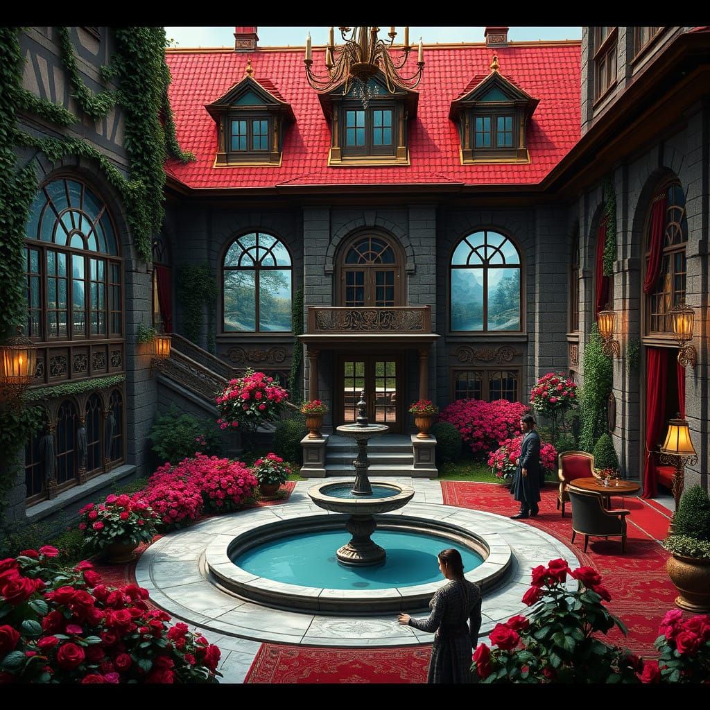 Elegant Brothel in Elven Gardens District, Imperial City