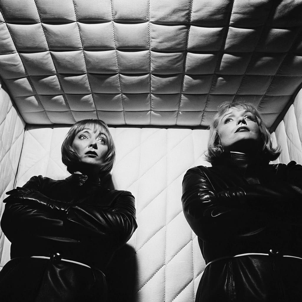 Dramatic Portraits of Rebellious Icons in Hellish Asylum