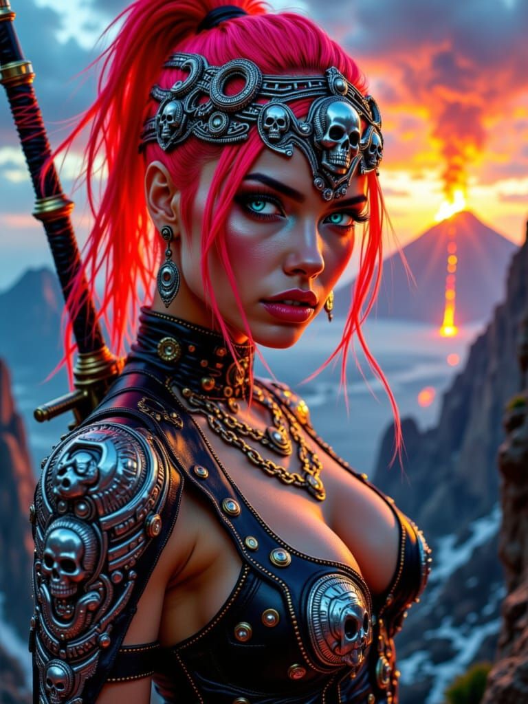 <lora:CyberNitch:1.0>She is looking at viewer