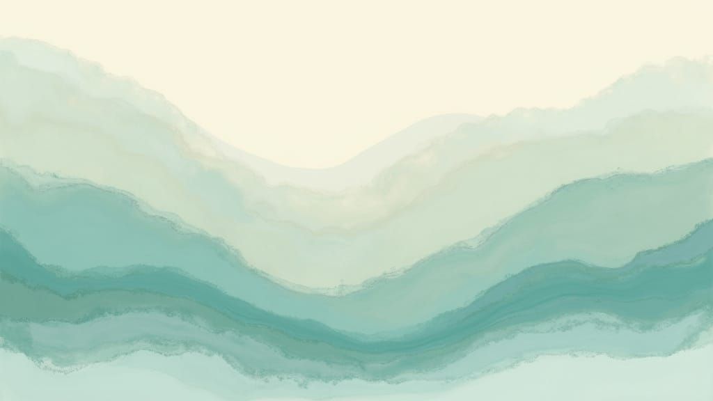 Elegant Abstract Design with Fluid Lines and Gradients