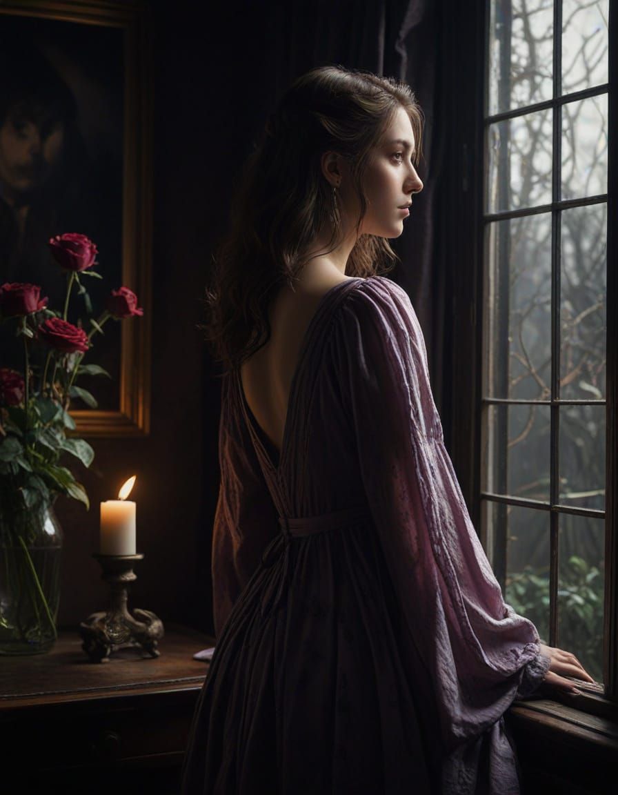 Ethereal Victorian Romance in Twilight