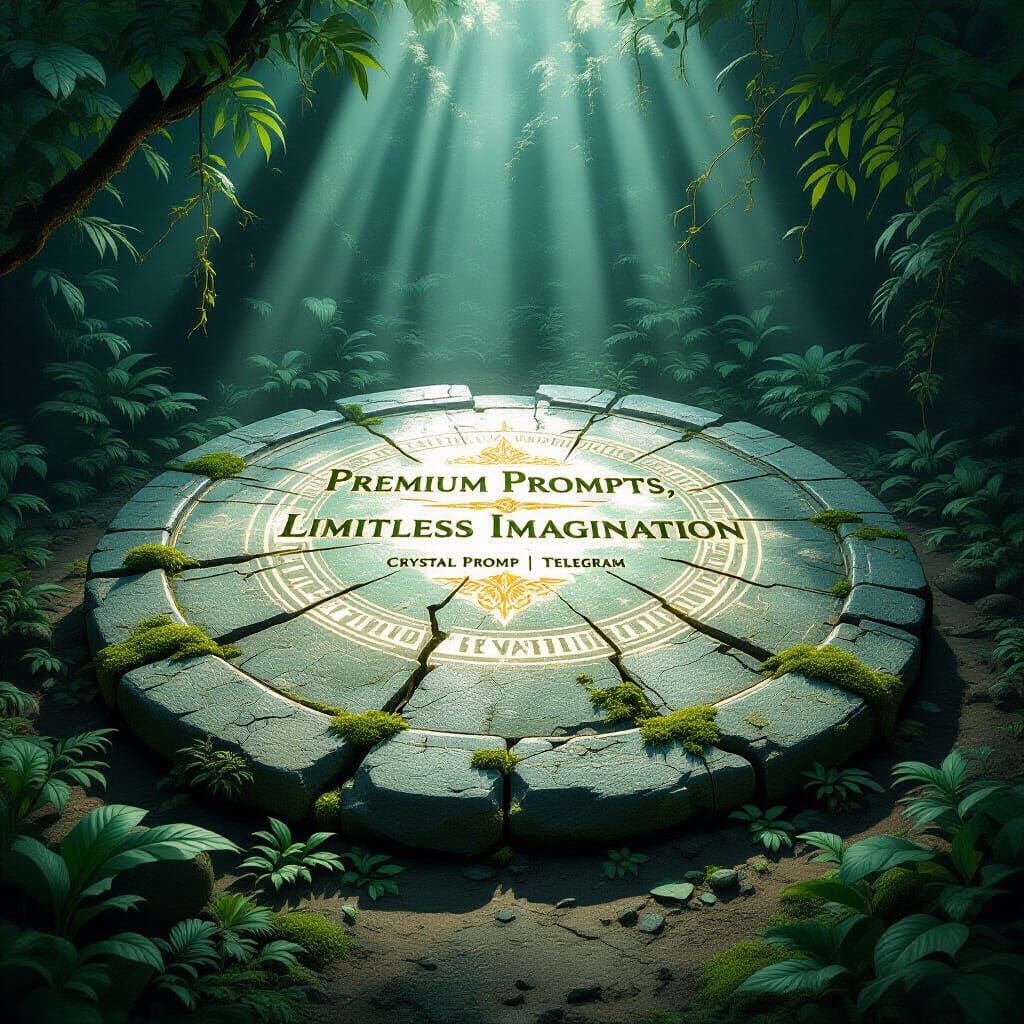 Mystical Stone Circle on Jungle Floor