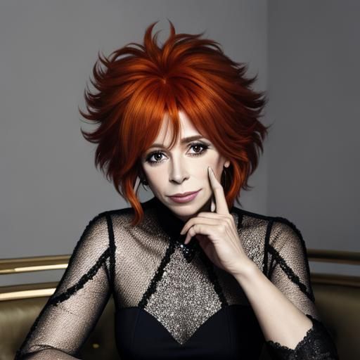 Mylene Farmer Portrait