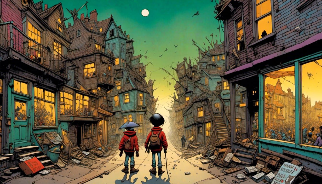 Gritty Slum Masterpiece from the 2000s