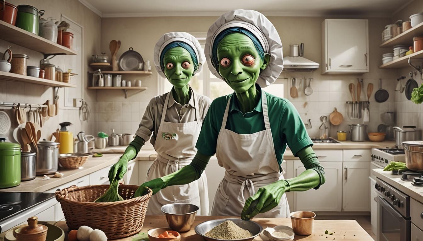 Alien housekeepers