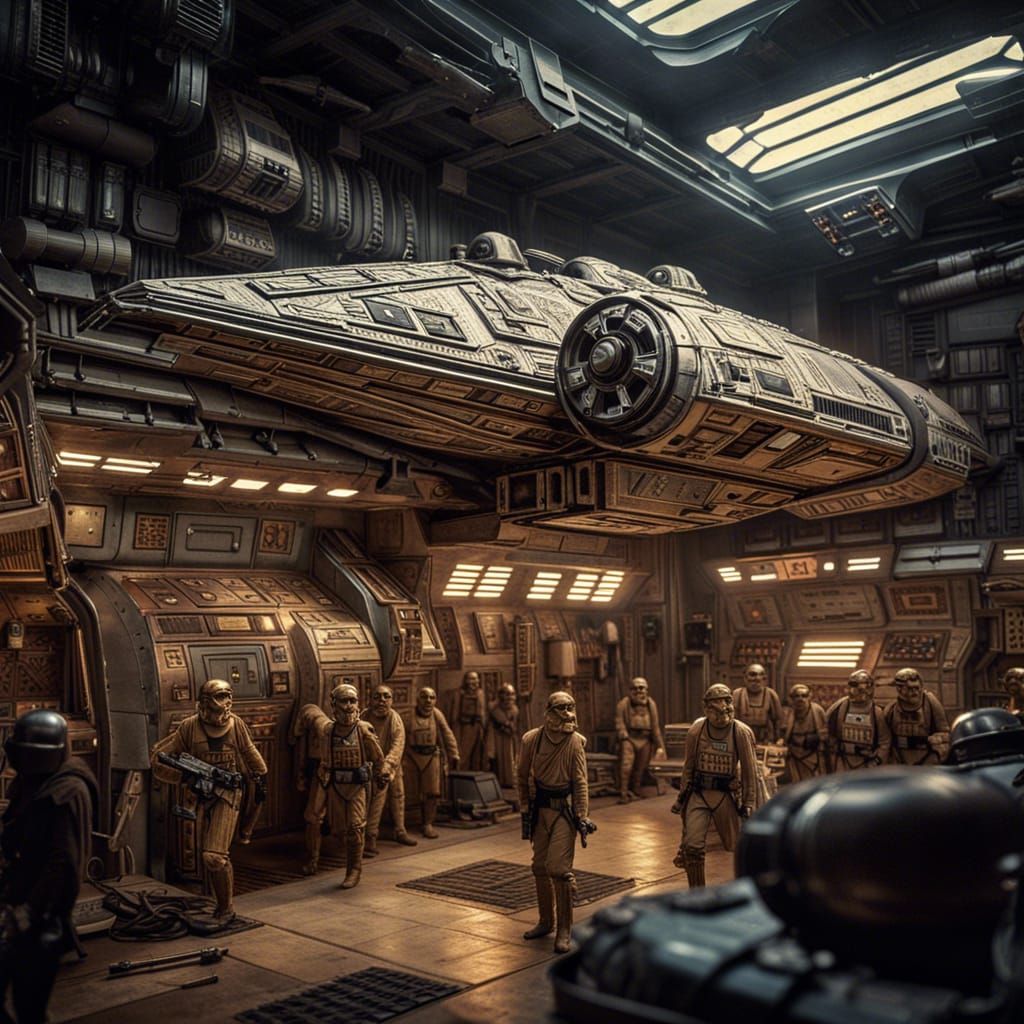 Mark Hamil as Luke Skywalker Hyperrealistic Portrait