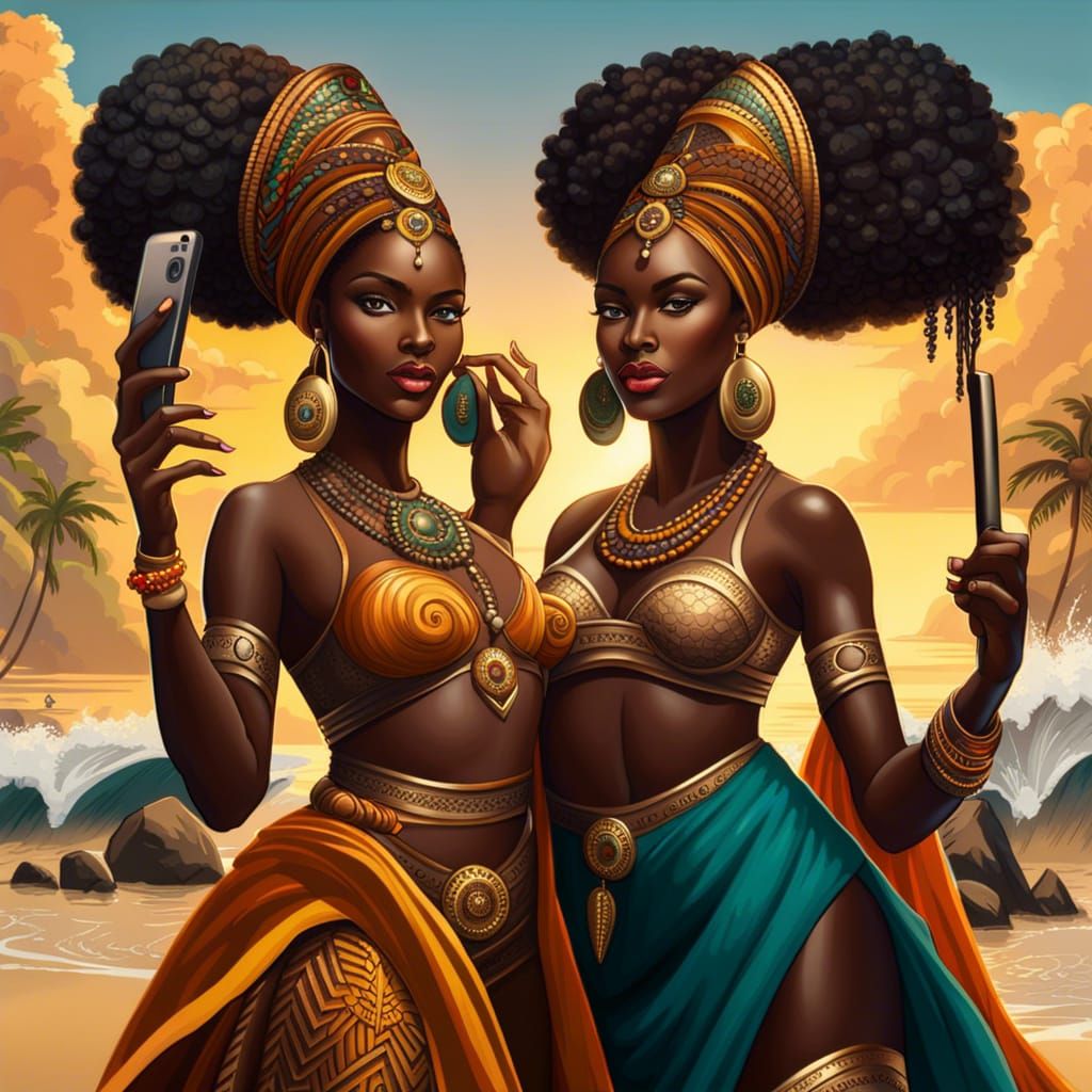 African Goddesses Summer Vacation!