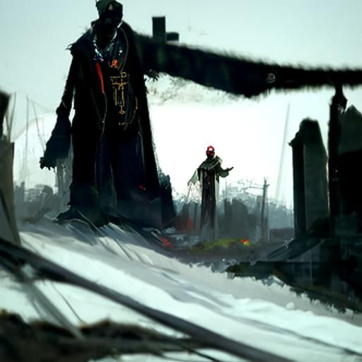 Sinister "Sixteen Tons" Scene by Greg Rutkowski