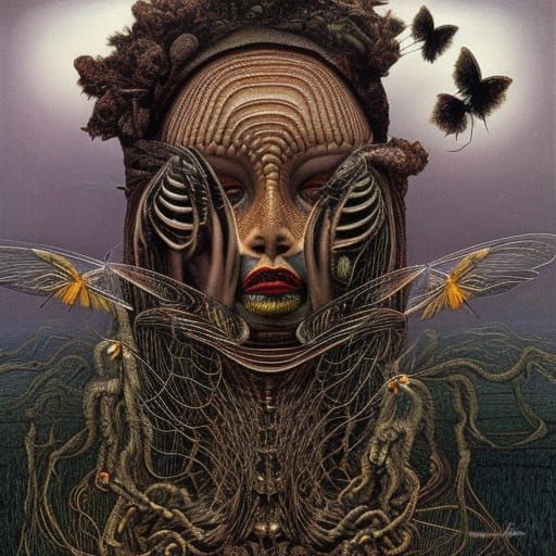 Drag Queen's Surreal Nightmare: A Post-Apocalyptic Art Nouve...