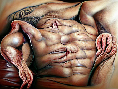 Abstract Dreamscape: A Study in Form and Color