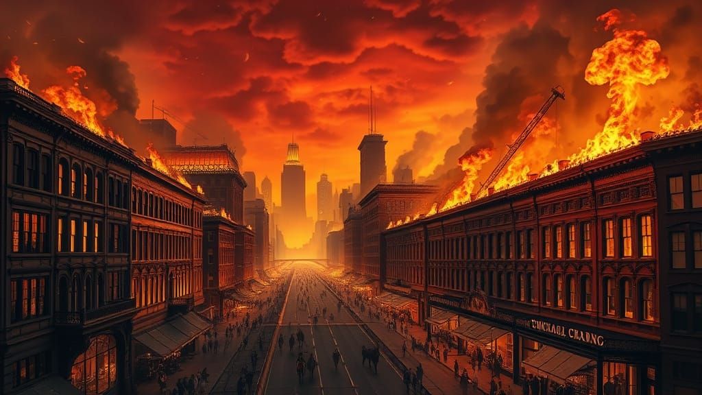 Great Chicago Fire October 1871