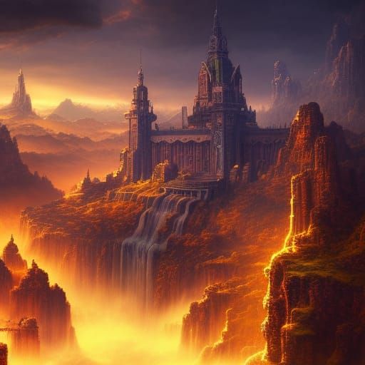Epic Cinematic Fantasy Digital Matte Painting