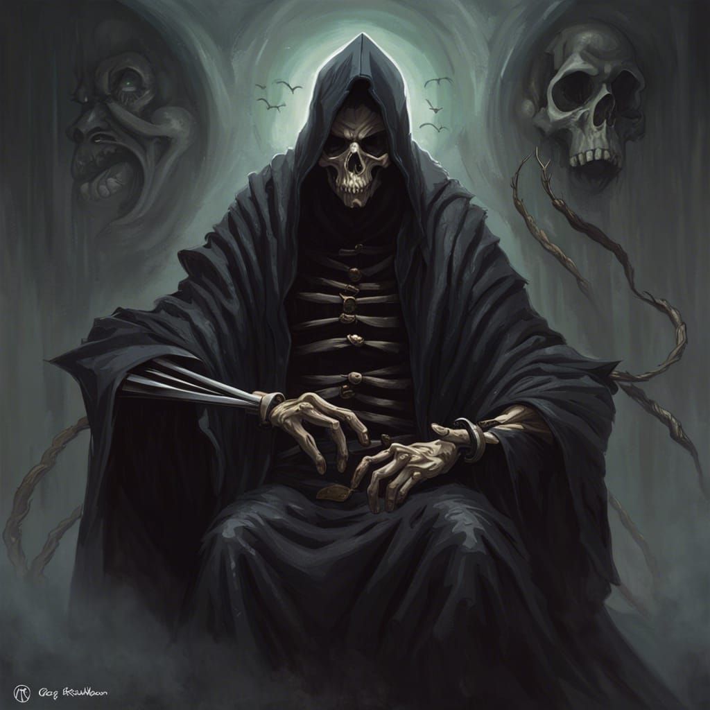 Sinister Grandmaster Grim Reaper Artwork