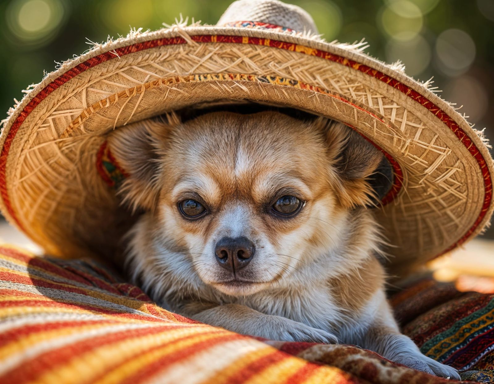 Chihuahua Sleeping in Sombrero: Professional Photography