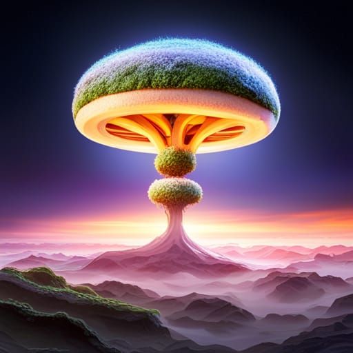 Whimsical Moss Burger in Magical McDonald's Happy Meal