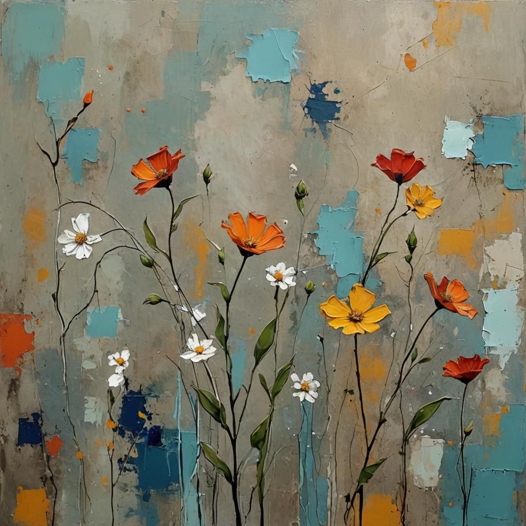 Hope Blooms in a Deserted Landscape