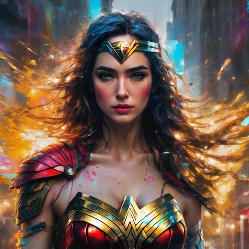 Wonder Woman Illustration