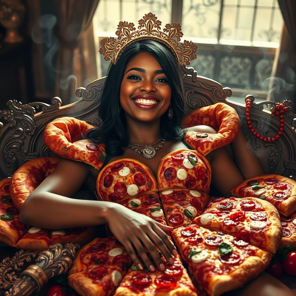 Pizza Dress: A Street Art Masterpiece