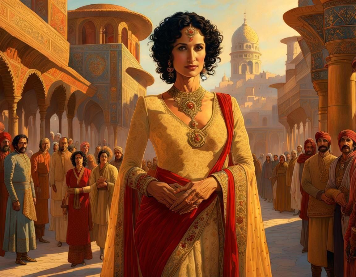 Indira Varma as Ellaria Sand: A Fantastical Portrait