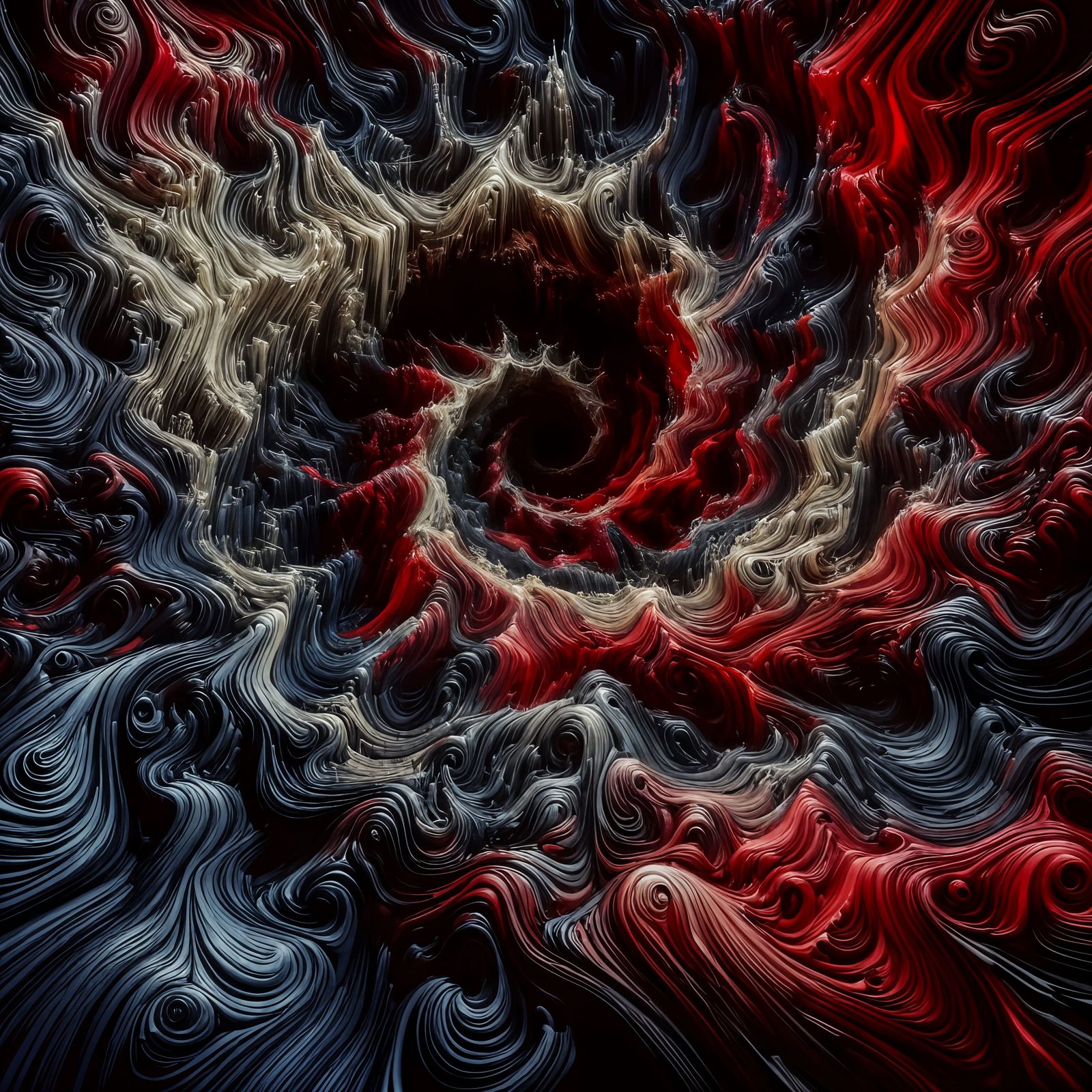 Chaotic Abstract: Visualizing Panic and Anxiety