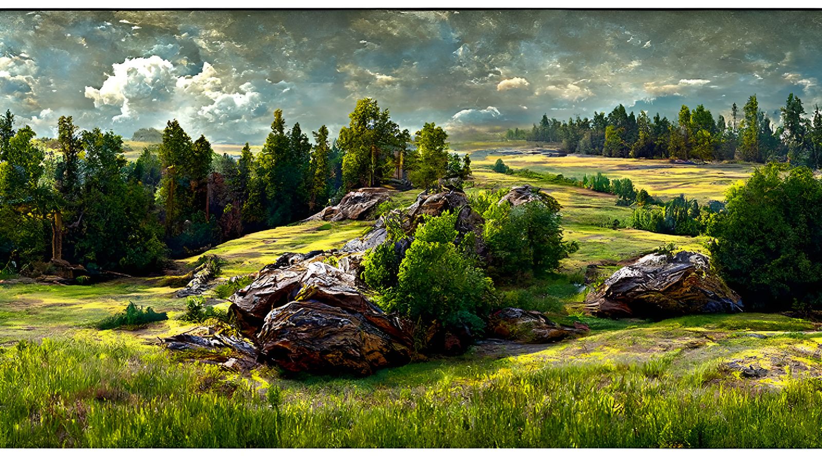 Detailed Landscape Vista Photography in 16K Resolution
