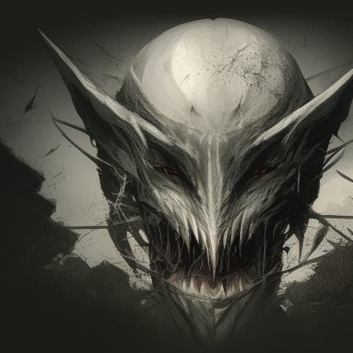 Sinister Elven Ring, Fantasy Art