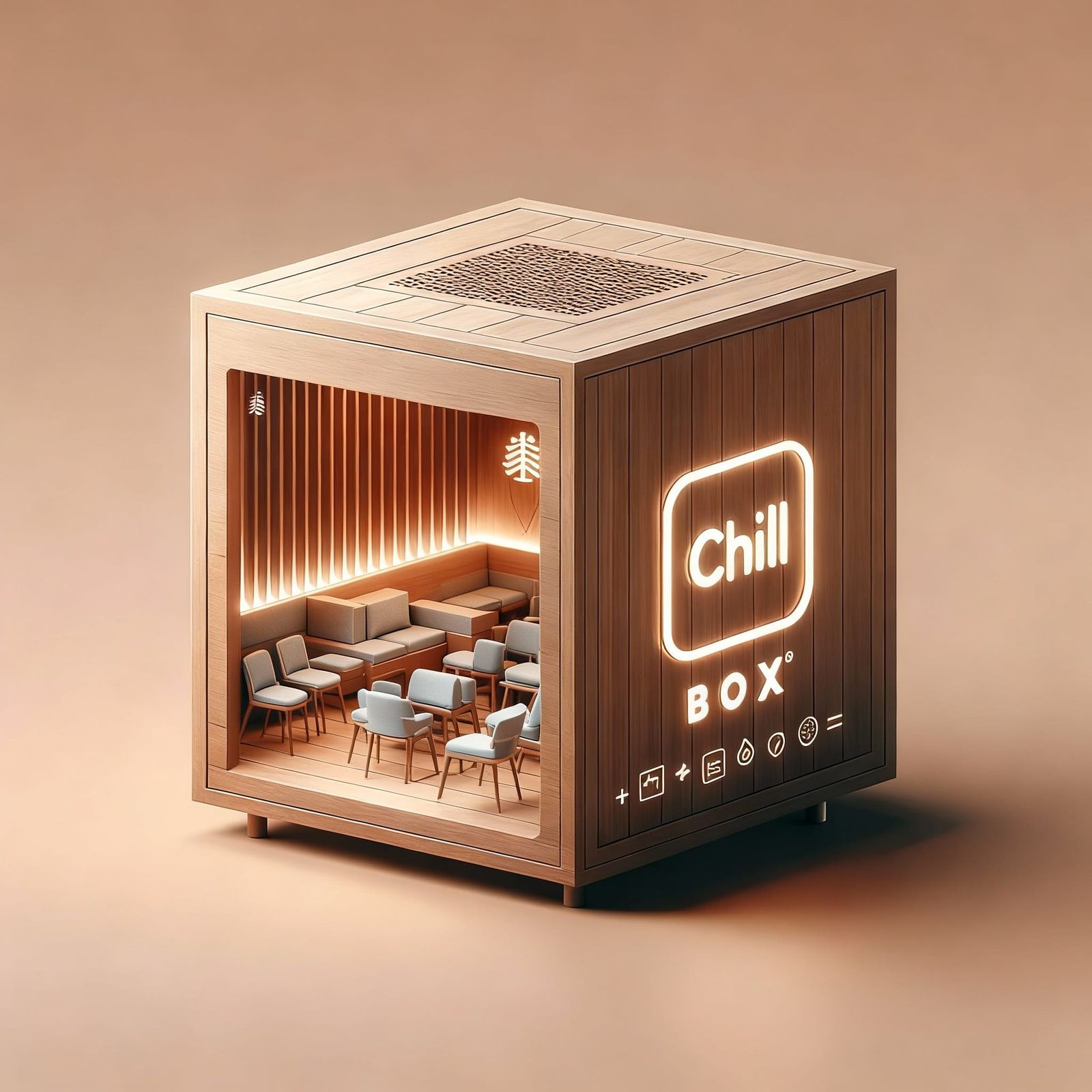 AI Generates Image of 14 People Fitting Inside a Chillbox