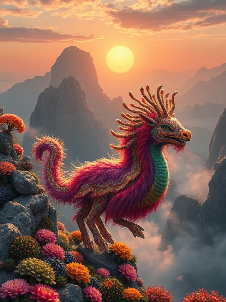 Princess of Oysteroid Visits Mount Fanjingshan