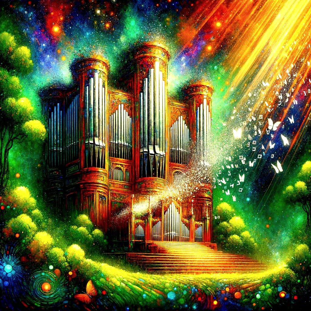 Forest Pipe Organ: Psychedelic Expressionist Dreamscape