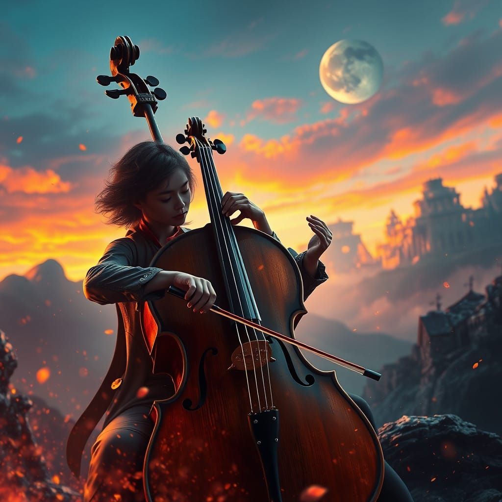 Surreal Cello Unveils Vibrant Fantasy Music