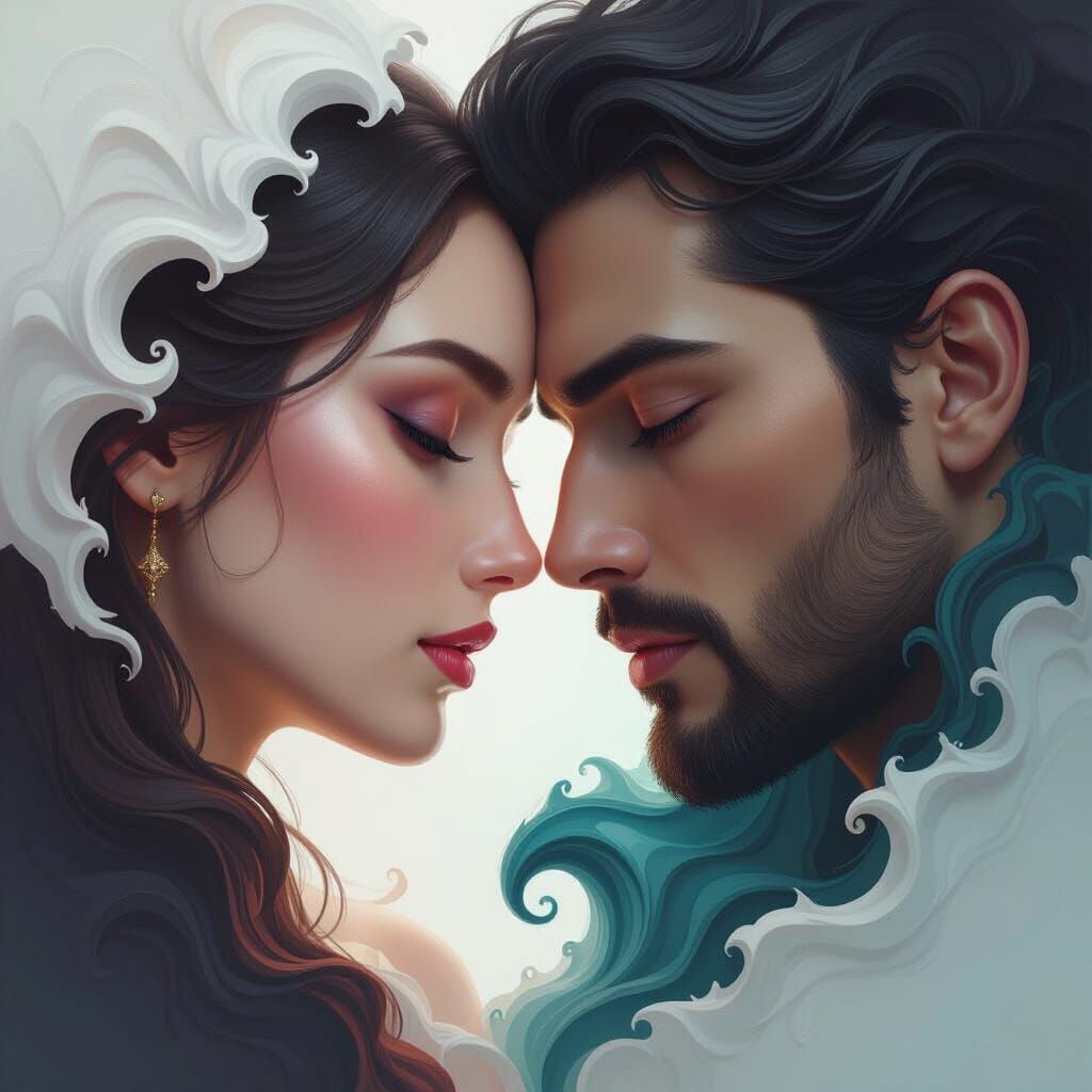 Two Faces Merging into One Unified Visage