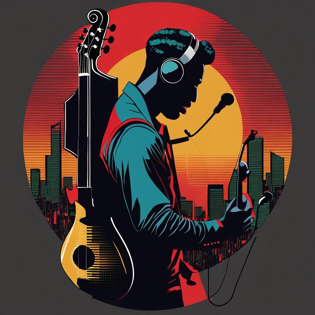 Abstract Music Visualization: A Harmonious Vibe