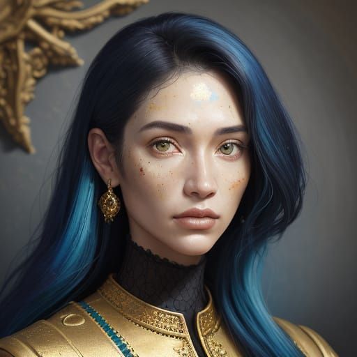 Vibrant Oil Painting of a Cathedral Portrait in Hyper-Realis...