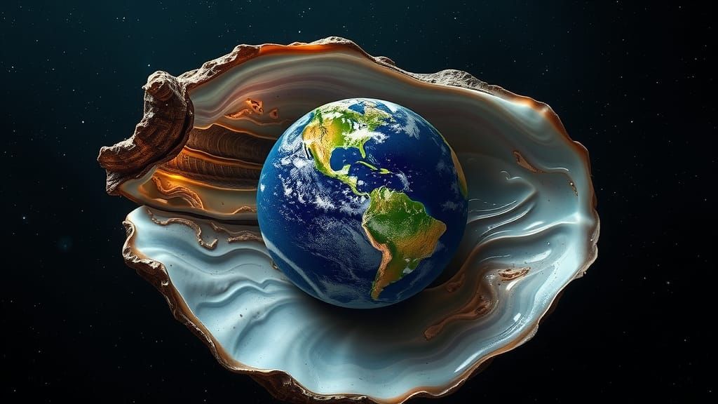 The World is Your Oyster: Earth as Pearl