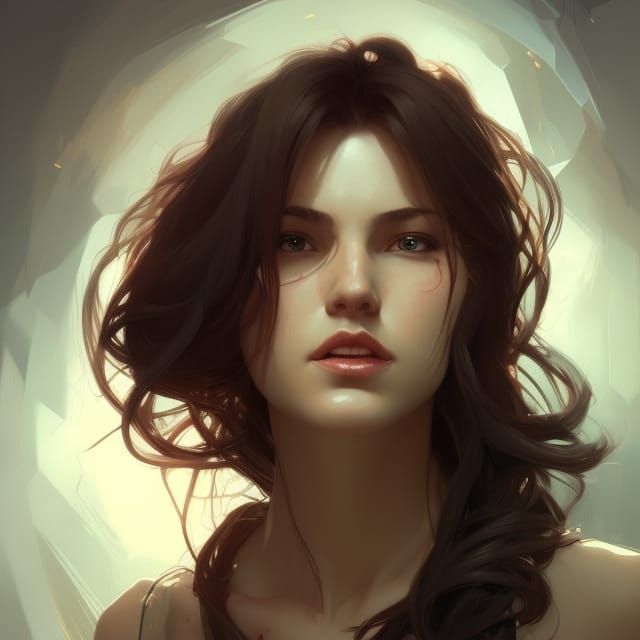 Author Portrait in Hyperdetailed Digital Art Style