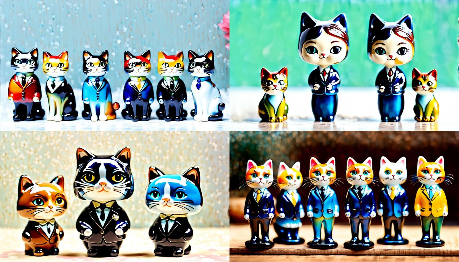Cat Lady in Business Suit, Funko Style