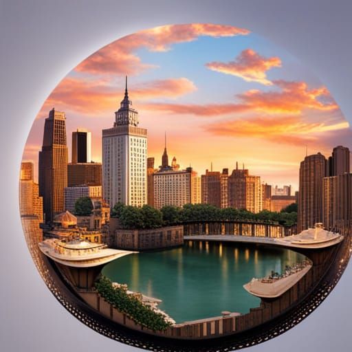 Victorian Crystal Shop in Sunlight with Volumetric Lighting