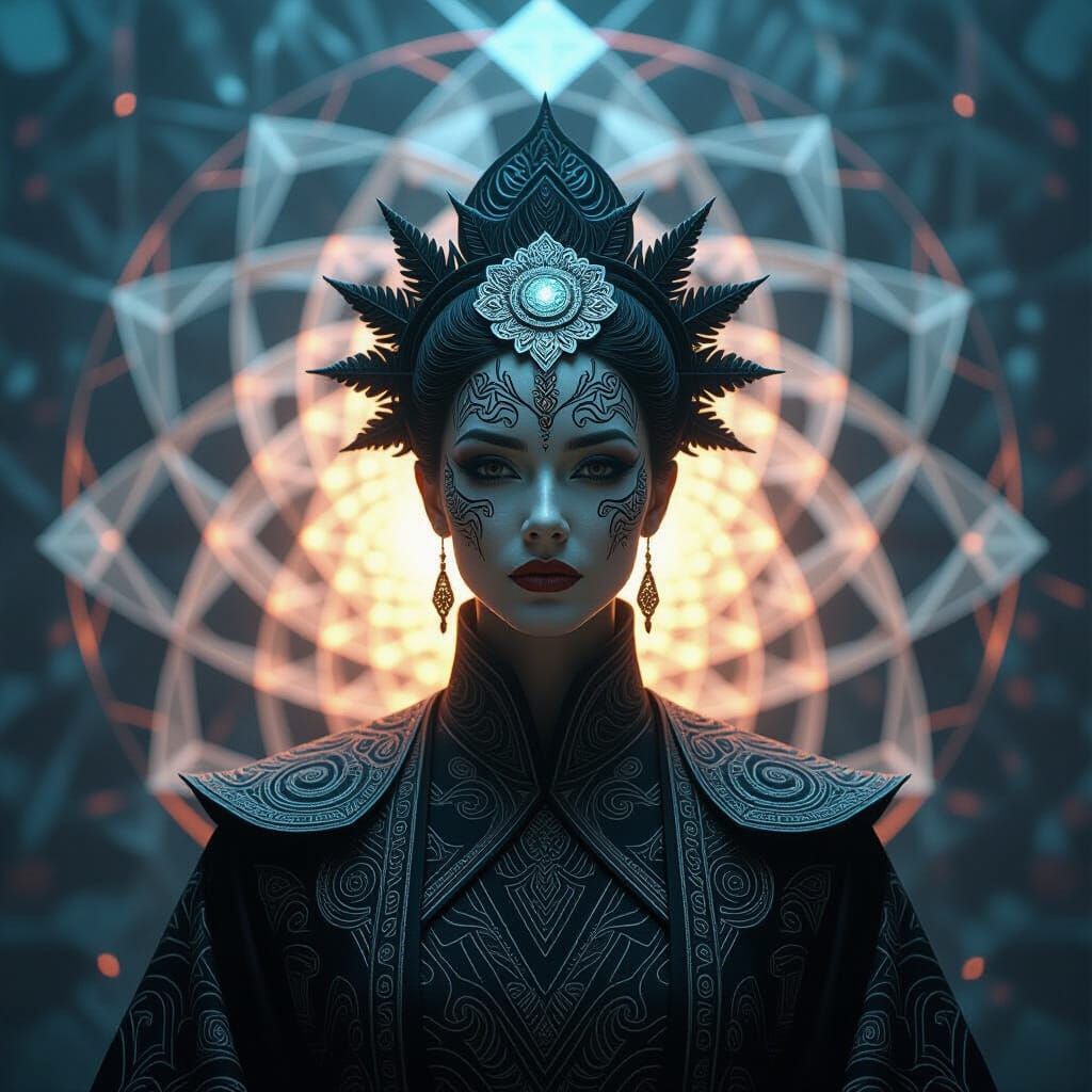 Arcane Avatar Unfolding in Fractal Geometry