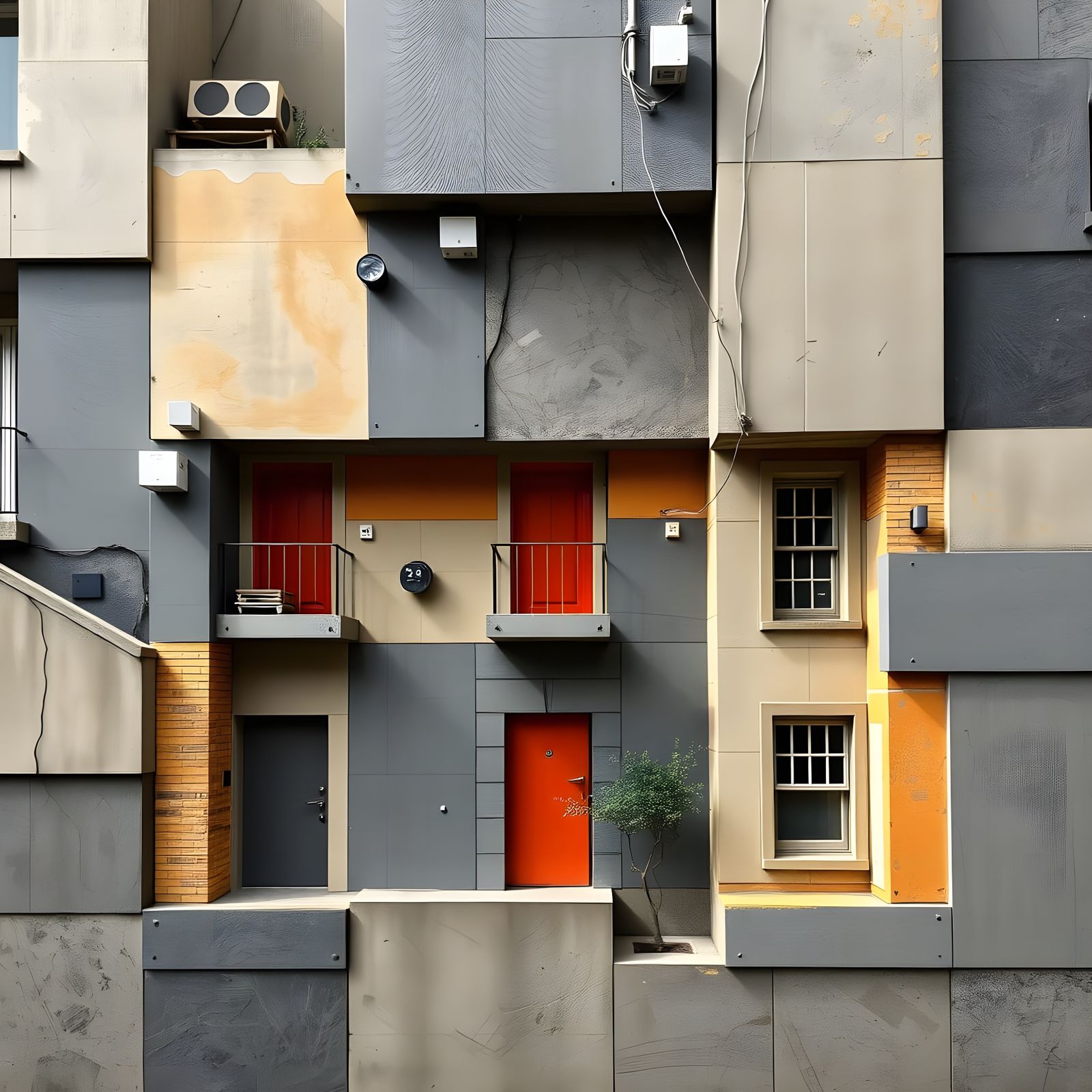 Abstract Geometric Dissolution in Squares