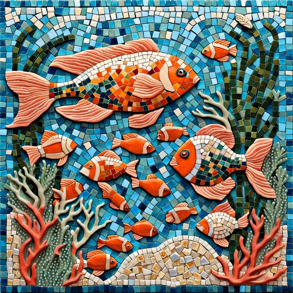 Mosaico marino