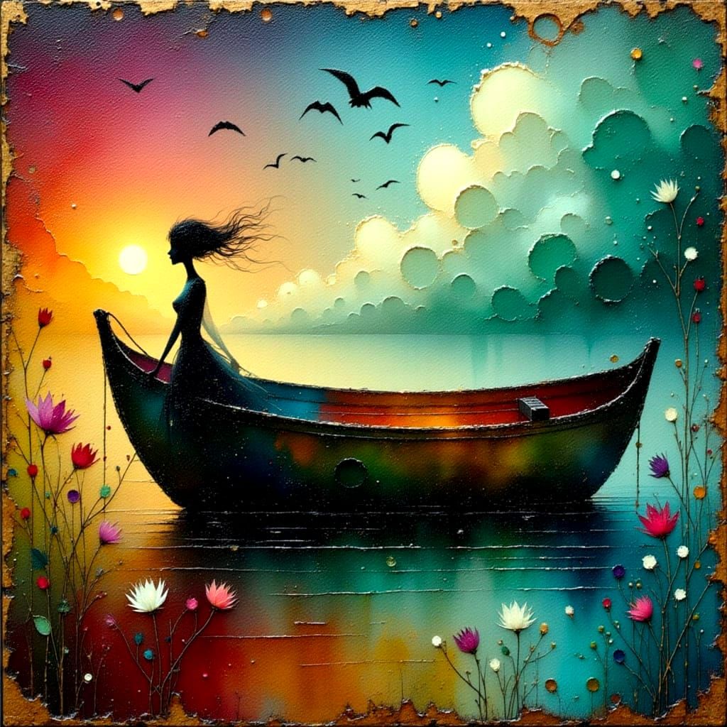 Sailing the Ocean in a Stormy Mood