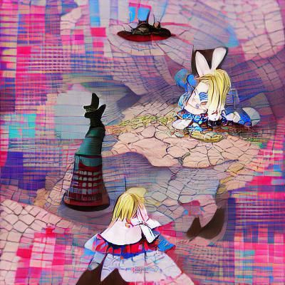 Eerie Borderland Landscape