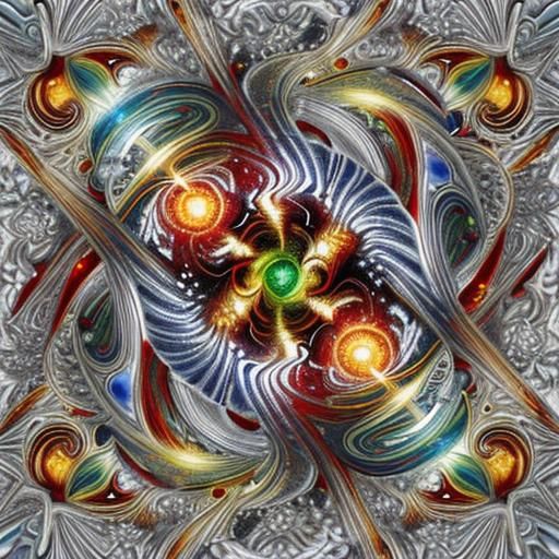 Explosive Spiral Galaxies in Photorealistic 3D