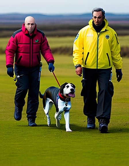 Rescued by a Loyal Hound Companion