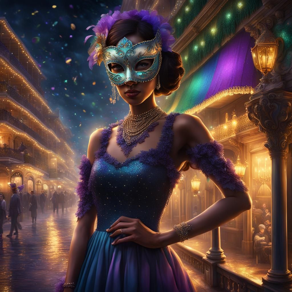 Mardi Gras Celebration: Fantasy Concept Art
