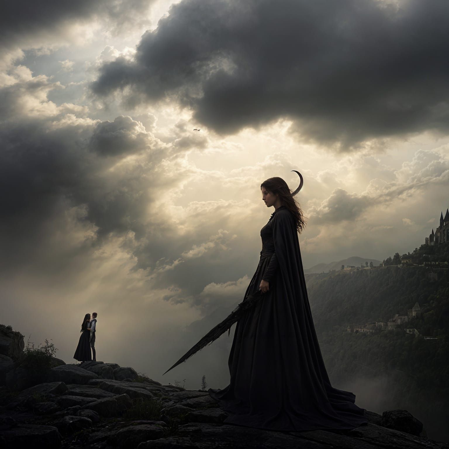 Forbidden Vampire Romance Set in a Haunted Gothic Landscape