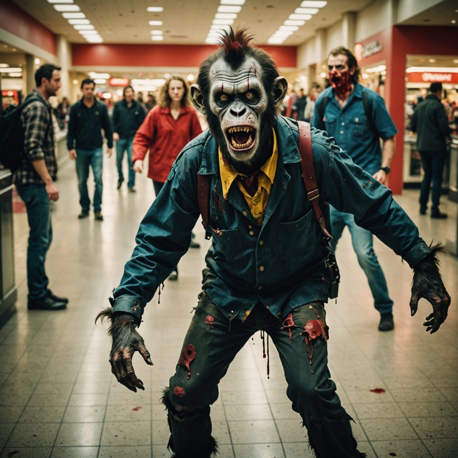 Epic Black Friday Battle at the Mall