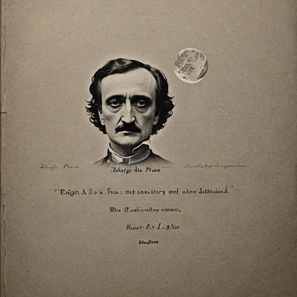 Poe's Lunar Voyage: A Fictional Flight
