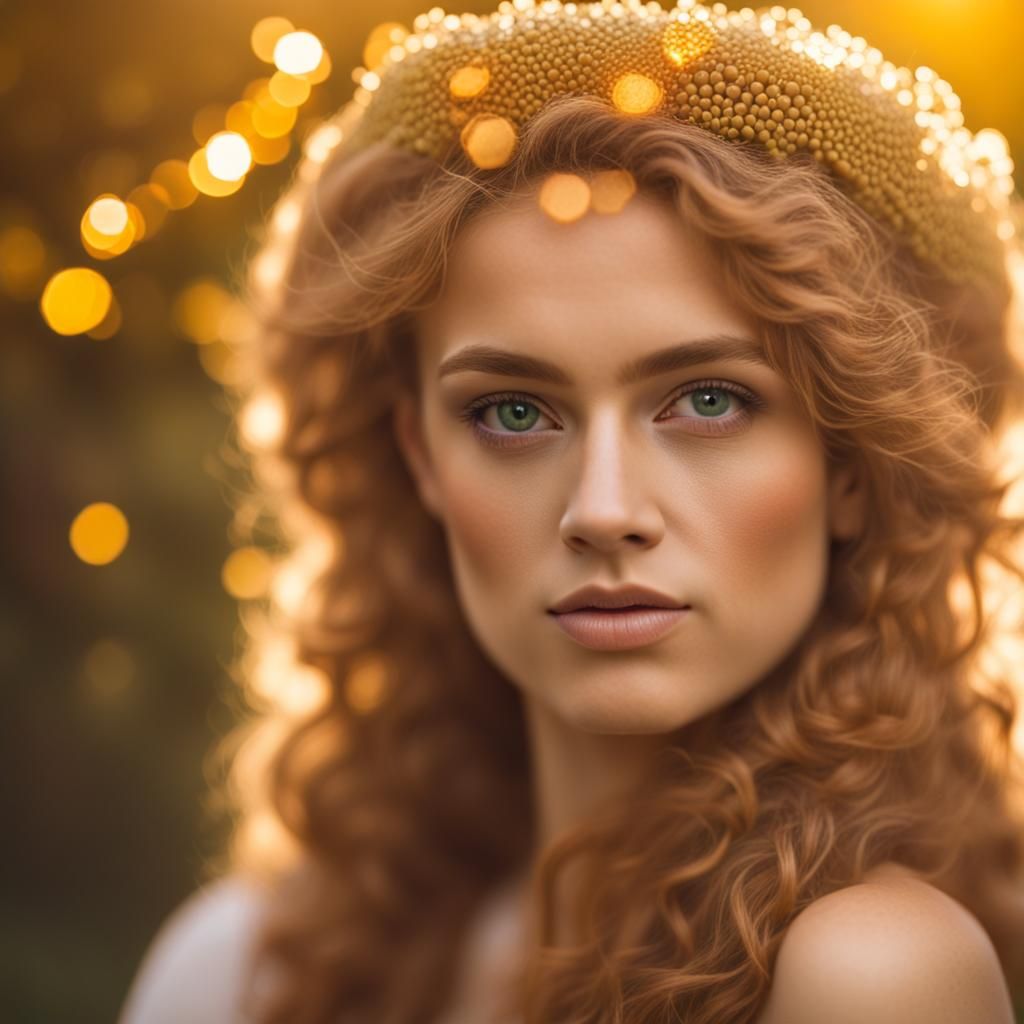 Queen of Honey Portrait in Natural Lighting