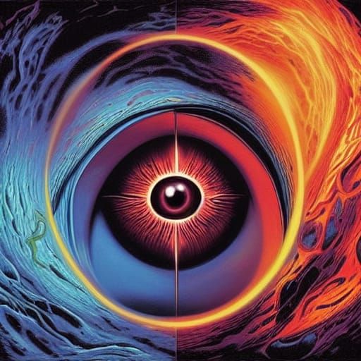 Eye of God Comic Book Art by Brooks and Mumford